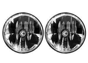 KC HiLites Gravity LED 7" Headlight Pair Pack System for Jeep Wrangler - Picture 1 of 1