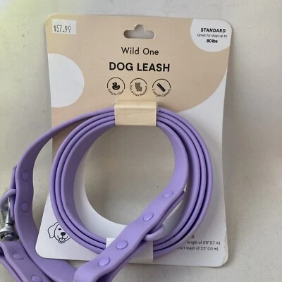 Wild One Adjustable Dog Leash Purple, Standard- Normal Price is $57.99 - Image 1 of 2