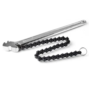Chain Wrench 24 Inch 690mm Ratcheting Chain Large Pipe Fittings Tools - Picture 1 of 8
