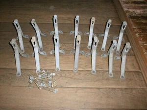 12 x Telegraph Pole Steps Climbing Irons, with 36 Original Coach Screws - Picture 1 of 1
