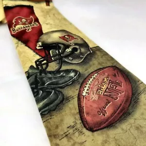 Tampa Bay Buccaneers Bucs Eagle Wings 100% Silk Mens Neck Tie NEW Necktie NFL - Picture 1 of 7