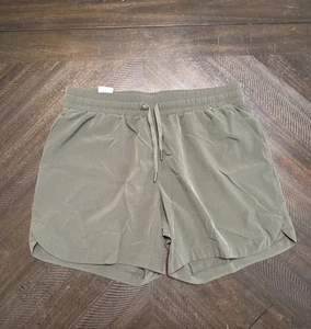 Mondetta Womens Ladies Performance Luxury Shorts with Drawstring Medium Olive - Picture 1 of 7