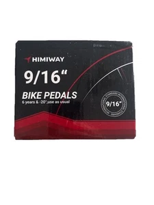 Himiway Mountain Bike Pedals 9/16" Non-Slip Bicycle Platform Pedals. - Picture 1 of 6