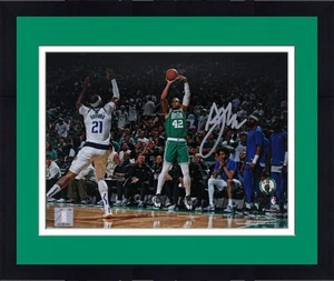 FRMD Al Horford Boston Celtics Signed 8x10 2024 NBA Finals Champs Action Photo - Picture 1 of 1