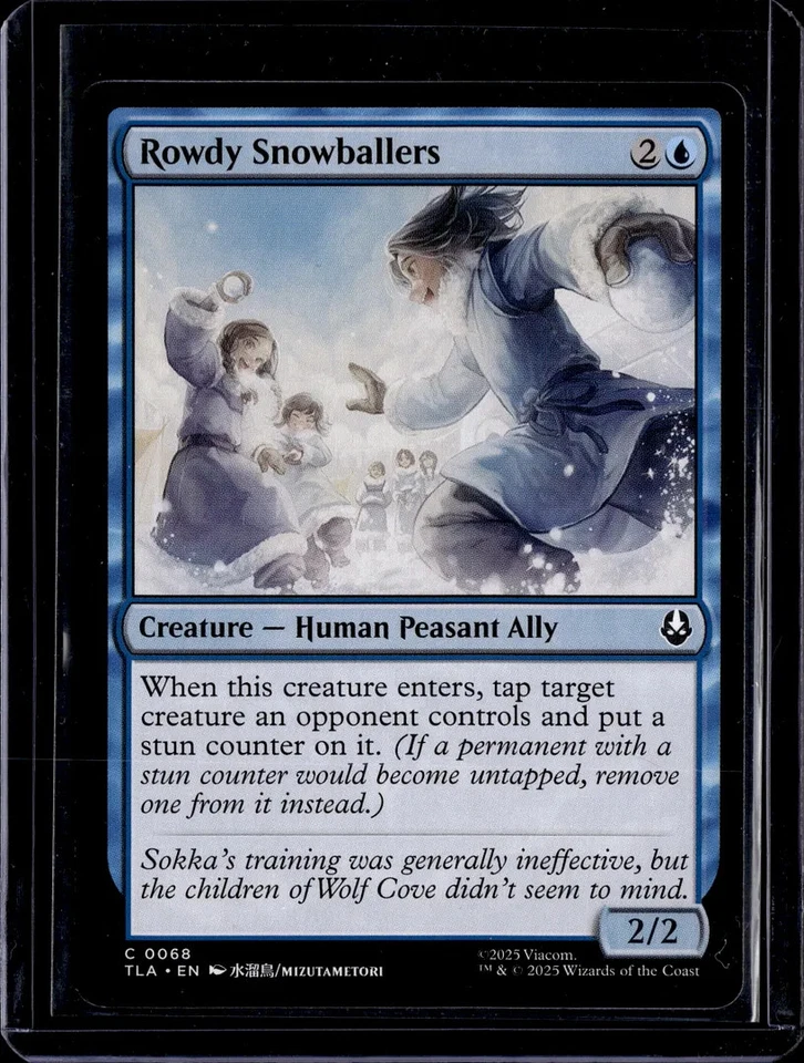 Rowdy Snowballers - 68 - TLA - NM - MTG Magic the Gathering - Image 1 of 1