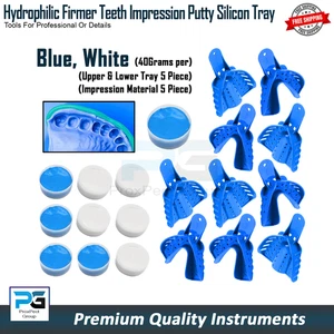 Masilla de impresión silicona hidrófila dental material más firme rápido superior e inferior - Imagen 1 de 15