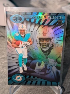 Jaylen Wright 2024 Panini Illusions Rookie Card RC Miami Dolphins - Bild 1 von 2