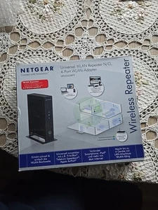 Netgear WN2000rpt v2 Universal WiFi Range Extender Einheit mit Netzteil Original - Bild 1 von 1