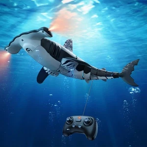 Remote Control Shark Toys High Simulation, Summer Water Toys for Kids, Ideal ... - Picture 1 of 8