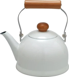 Hervidor de agua Noda Horo esmalte 1,5 L IH compatible hecho en Japón PO-1,5K - Imagen 1 de 4
