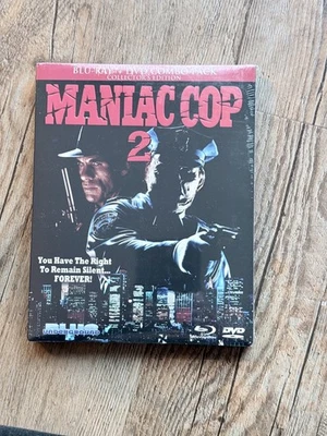 Maniac Cop 2 (DVD/Blu-ray, 1990) - Region A - sealed with slipcase - Image 1 of 2