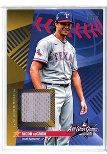 Camiseta Topps Jacob DeGrom All Star Game 2025 reliquia #13/50 (RC) - Imagen 1 de 1