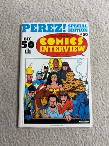 David Anthony Kraft's Comics Interview #50 1987 George Perez Special Edition - Picture 1 of 2