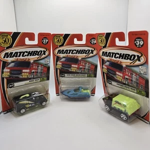 3 Matchbox 50 Years 2002 Vehicles # 37, 38, & 39 All with Nite Glow - Picture 1 of 10