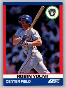 1991 Score 100 Superstars #38 Robin Yount - Bild 1 von 2