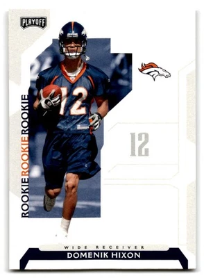 2006 Playoff NFL Playoffs #129 Domenik Hixon - Image 1 of 2