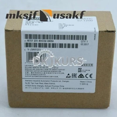 1PC New Siemens 6ES7 231-4HD32-0XB0 In Box 6ES7 2314HD320XB0 US Free tax - Image 1 of 4