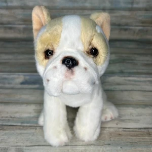 BEARINGTON Collezione Peluche BULLDOG FRANCESE Imbottito Cane Morbido FRENCHIE - Foto 1 di 8