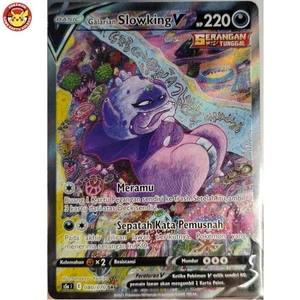 Galarian Slowking V S5a 080/070 SR AA Alt Art Chilling Reign Pokemon Indonesien - Bild 1 von 3