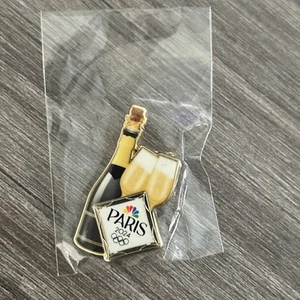 NEU PARIS 2024 NBC SEKTGLÄSER MEDIEN OLYMPIA PIN - Bild 1 von 6