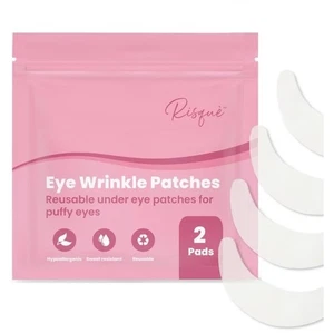 Risque Reusable Eye Wrinkle Gel Pads Patches Eye Bag Treatment Skincare NEW - Picture 1 of 5