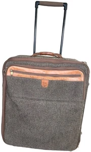 Vintage Hartmann Tweed & Leather Expandable 27 Inch Rolling Suitcase - Bild 1 von 10