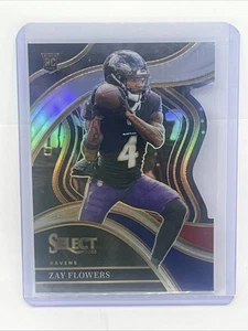 ZAY FLOWERS 2023 SELECT CLUB LEVEL DIE CUT RC RAVENS SPRC - Bild 1 von 2