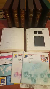 JAPAN 1960-2011 EDIFIL album pages+ 6 Albums(used) Hojas sellos + 6albumes usado - Picture 1 of 11