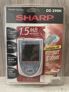 Sharp Wizard Organizer PDA 1,5 Mo mémoire - modèle OZ-290H - neuf dans son emballage - Photo 1 sur 2