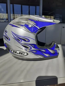 CASCO HJC CL MX BURN CROSS - Foto 1 di 10