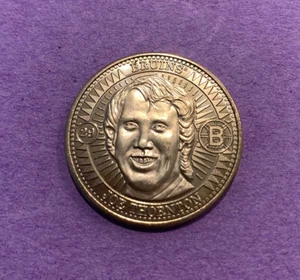 1997-98 Pinnacle Mint Collection Coins Brass Joe Thornton #29 Rookie - Picture 1 of 2