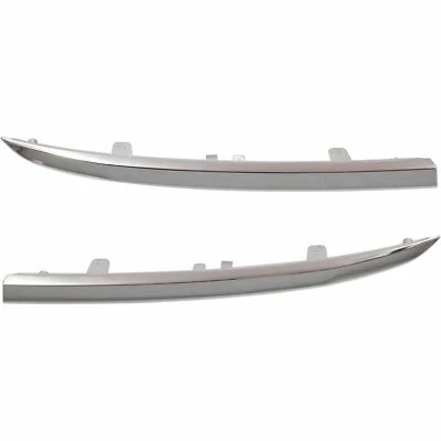 Driver & Passenger Side Chrome Grille Trim Molding Set For 2012-2014 Honda CR-V Foto 1 de 4