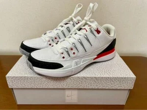 Size US 9 - Nike Zoom Vapor RF X AJ3 Red Roger Federer UK 8.5 EUR 42.5 w/ tags - Picture 1 of 7