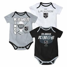 Los Angeles Kings Infant 3-Point Spread Bodysuit 3-Pack