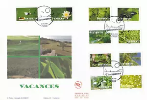 FRANCE 2008 FDC VACANCES YT 4186 A 4165 - Imagen 1 de 1