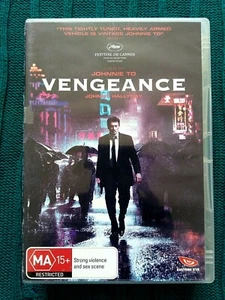 VENGEANCE – JOHNNIE TO - DVD - R-4, LIKE NEW, FREE POST WITHIN AUSTRALIA - Picture 1 of 2