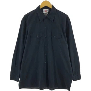 Used Dickies long-sleeved work shirt Made in USA Men's XL - Picture 1 of 3