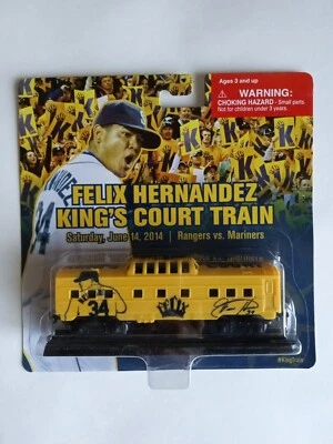 Felix Hernandez Seattle Mariners King's Court Train Car Collectible June 14,2014 - Image 1 of 4