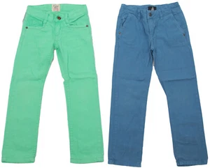 Gaastra roba bambino ragazzo pantaloni lunghi taglia 110/116 verde e blu jeans e chino - Foto 1 di 2