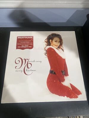 Mariah Carey - Merry Christmas LP Translucent Red / Green Vinyl (sealed) Foto 1 de 3