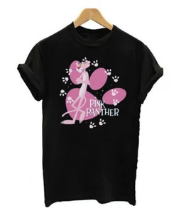 The Pink Panther Movie Cartoon Tee men And Women T shirt S-4XL SG345 - Picture 1 of 3
