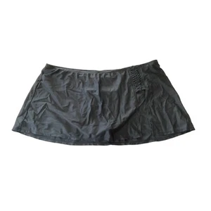 CATALINA Swim Skirt Black Bathing Suit Bottoms Beach Pool Womens 3X Plus 22W-24W - Picture 1 of 10