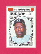 1970 Topps Braves HOF Outfielder Hank Aaron All-Star #462 Baseball Card
