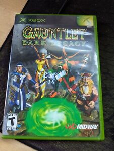 Gauntlet: Dark Legacy (Microsoft Xbox, 2002) Game Case Manual - VG