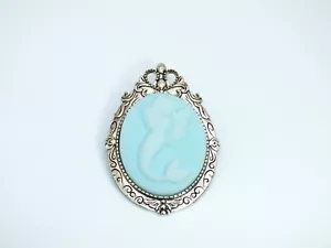 Little Mermaid Ariel Victorian Cameo Brooch Pin Jewelry, Brooches for Women - Picture 1 of 15