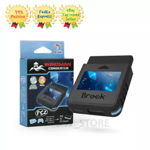 Brook WINGMAN PS2 CONVERTER FÜR XBOX 360/ONE/XSX|S/ELITE 1&2/PS 5/4/3/2/1 - Bild 1 von 1