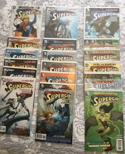 DC Comics Super Girl 52 Comics #0-#17 Set New In Jackets - Picture 1 of 5