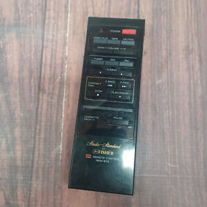 Fisher REM-875 Cassette Stereo CD System Remote Control OEM Original ~TESTED~