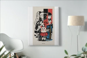 Poster im japanischen Stil - 16 x 20 konzeptioneller Stil und Variation - Bild 1 von 1