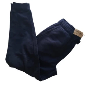 Joggers blu navy nuovi con cintura regolabile - Foto 1 di 3